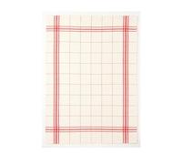 Coucke Tea Towel, Cotton, red, 50 x 75 cm