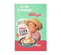 Coucke "Kellogg’s Boy", Printed cotton tea towel. Designed in France.