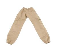 CoudarTitie 1/6 Men's Miniature Pants Clothes Figure Doll Cargo Trousers Soft Practicality Suitable for Collectible Toys, Khaki