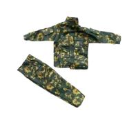 CoudarTitie 1/6 Scale Full Set Uniforms 2Pcs Handmade Doll Clothes Miniature Clothing for 12inch Action Figures
