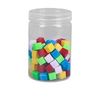 CoudarTitie 100Pcs Centimeter Cubes DIY Creativity Early Math Manipulatives for Kids Boys