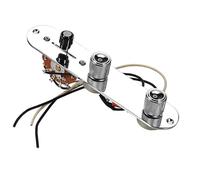 CoudarTitie 3 Way Pre-Wired Control Plate, Loaded Control Plate, Tone Volume Control, with