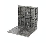 CoudarTitie Action Figure Base for Mechanical Diorama Setting with Detailed Assembly Panel Board and Scene Compact Design suitable for themed backgrounds collector framing, VT-116-30 Hangar