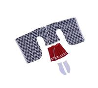 CoudarTitie Action Figure Kimono 1/6 Scale Female Doll Costume Traditional Japanese Clothing Complete Set Cloth Material Suitable for Gift Giving Doll Collecting, Style D