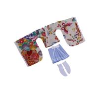 CoudarTitie Action Figure Kimono 1/6 Scale Female Doll Costume Traditional Japanese Clothing Complete Set Cloth Material Suitable for Gift Giving Doll Collecting, Style F