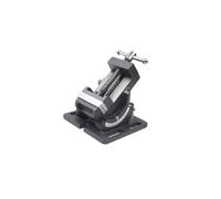 CoudarTitie Adjustable Bench Vise Tilting Vise Angle Vise Workbench Vise Clamp with Smooth Angle Control and Threaded Screw for Tight Grip Cast Iron and Steel, 3 Inch