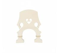 CoudarTitie Bass Bridge Upright Instrumental String Bridge Adjustable Maple Brass Feet Double Bass Precision Component Replacement Suitable for Musician Routine Repair Rehearsals, 1-2