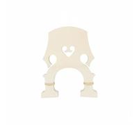CoudarTitie Bass Bridge Upright Instrumental String Bridge Adjustable Maple Brass Feet Double Bass Precision Component Replacement Suitable for Musician Routine Repair Rehearsals, 1-4