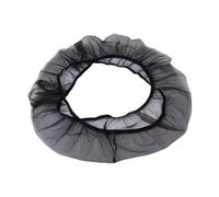 CoudarTitie Bird Cage Mesh Cover Parrot Cage Skirt Elastic Netting Guard Protector Universal Birdcage Guard Breathable Washable Suitable for Parakeet Keepe, Black, 25cm