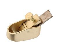CoudarTitie Brass Plane Violin Making Luthier Tool Thumb Plane, Golden S