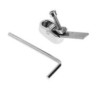 CoudarTitie Brass Plane Violin Making Luthier Tool Thumb Plane, Silver XXS