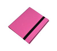 CoudarTitie Cards Binder Collector Storage Album, Double Sided Pages Card Storage Binder, Trading Cards Binder for Basketball Cards, Pink
