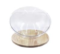 CoudarTitie Cat Capsule 'Indoor Hammock in Transparent Acrylic Niche Space Capsule Cleaning Suitable for Pets Cats And C, 30cm