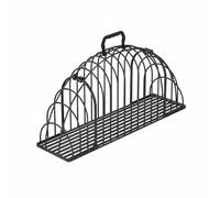 CoudarTitie Cat Grooming Cage Secure Iron Carrier Wire Frame Double Door Portable Handle Design Prevents Biting Suitable for Cat Grooming Home Bath Visits Animal Travel, Black, Xxl