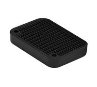CoudarTitie Cat Litter Catcher Box Thickened Litter Boxes Footboard Organizer Tray Pet Cleaning Supplies Sturdy Design Easy Maintenance Suitable for Cat Homes Ind, Black