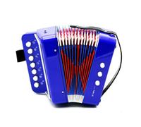 CoudarTitie Children Accordion s Button Toy With Sturdy Construction And Responsive Keys For Early Rhythm And Tune Discovery, Blue, style to 3