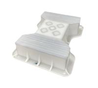 CoudarTitie Concrete Brick Casting DIY Reusable Landscape Tile Paver Form PP Material Efficient Assembly Pathway Stepping Suitable for Garden