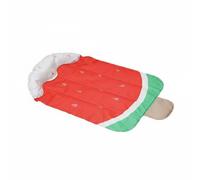 CoudarTitie Cooling Gel Pad Pet Mat Animal Bedding Cushion Cold Resting Pad Summer Pad Coolant Material Suitable for Dogs Cats Indoor, Watermelon, S 40 65cm