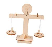 CoudarTitie DIY Wooden Balancing Set, Mathematical Balancing Gift, Wooden Technology Puzzle - for Learning And Development