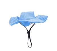CoudarTitie Dog Hat with Round Visor And Ear Holes, Breathable with Adjustable Strap, Protects Eyes From The Sun, Suitable for Walks, XL