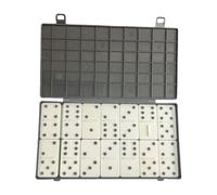 CoudarTitie Double Set with Raised Dots for with Case, Educational Toy, Classic Board Game for Children's Entertainment