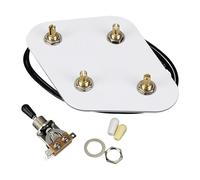 CoudarTitie Electric Guitar Wiring Harness Kit, Practical Pre-wired Push-pot Wiring Harness for Live Performances at Home