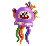 CoudarTitie Fun And Educational Wind-up Figurine, Ideal As A Children's (boys And Girls) Desk Decoration, Birthday Gift, Purple