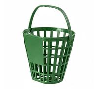 CoudarTitie Golf Ball Basket Practice Organizer Holder Portable Storage Bucket With Ergonomic Handle Stable Suitable Training