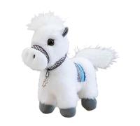 CoudarTitie Horse, Cuddly Figurine And Keepsake, Made From A Soft-to-the-Touch Material, Ideal for Collectors, As A Gift for E, White