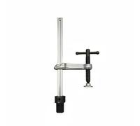 CoudarTitie Insertion Clamp Fixture Table Ratchet Bench Insert Lever Action Quick Release Steel Workshop Fastening Suitable for Metalworking, T-bar Insert Clamp 200x80mm, Base 16mm