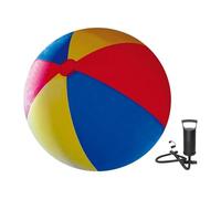 CoudarTitie Large Foldable Beach Ball for Parent-Child Activities in The Pool, Diameter 100CM