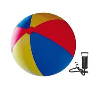 CoudarTitie Large Foldable Beach Ball for Parent-Child Activities in The Pool, Diameter 80CM