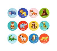 CoudarTitie Matching Puzzles Educational Toys Gift Convenient Portable Multipurpose Toddler Puzzles Animal Themed Puzzle Set Preschool, Forest animal