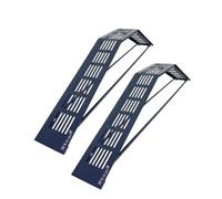 CoudarTitie Metal Bridge for 1/10 And 1/8 RC Crawler, Spare Part, DIY Accessory, Sturdy, Realistic, Simulating A Steep Obstacle, 2PCS