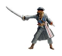 CoudarTitie Mini Pirate Figurines Set - Interactive Pirate Toy Assortment for Children, Raise the knife