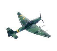 CoudarTitie Miniature Fighter Jet for Children, 1/72 Scale, Green, Decorative, to Place on A Shelf Or to Display.