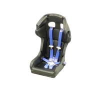 CoudarTitie Miniature Resin Car Seat Belt Decoration, 1/64 Scale, for Creating A Fairy Tale Decor Or A DIY Scene, Style C