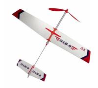 CoudarTitie Model Aircraft P1B-1 Glider Plane Kit DIY Assembly Airplane Set Educational Training Flyer Improved Glide Performance suitable for aeronautics student, style to 2