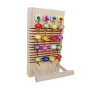 CoudarTitie Parrot Chewing Toys with Perch Bird Toy, Hanging Birds Climbing Toy for Budgerigar