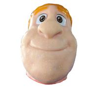 CoudarTitie Pimple Popping Toy in The Shape of A Head, Squeezable Toy for Adults, Practical, Realistic, Made of, Yellowheads