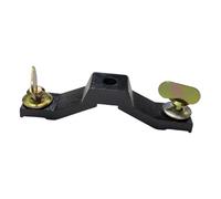 CoudarTitie Professional-grade, Quick-locking Mounting Bracket for Moving Head Projectors, Suitable for Theatre, Bar And Concert, Black Aluminum, Hole Spacing 14cm