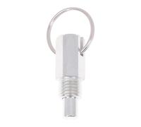 CoudarTitie Pull Pin, Pin, Spring Bolt with Pull and Metal Construction. Stable Securing Device for Assembly Work on Industrial Machines, Style B