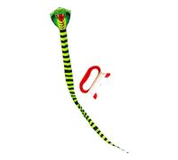 CoudarTitie Serpent Kite Easy to Control for Outdoor Fun, 15m with red line