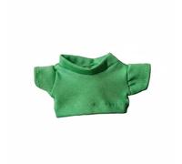 CoudarTitie Shirt Clothes Doll T Shirt Accessory Soft Cloth Material With Neat Stitching For Casual Themes And Seasonal Dressing suitable for collectors display photos , Green