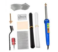 CoudarTitie Soldering Iron Kit Repair Kit 150W Digital Display Compact Welder Tools Plastics Welding Machine for Kayak PCB Boards