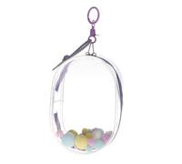 CoudarTitie Storage Solution Transparent Display Pouch, medium Violet