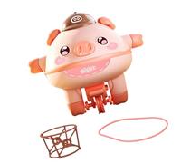 CoudarTitie Tightrope Walking Pig Tumbler Balanced Rope Interactive Toy Cute Balanced Pig Toy for Kids, Pink