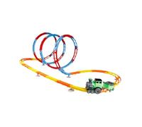 CoudarTitie Train Track Playset Rolling Track Trains Development Toy Electric DIY Track Set Toy Train Set for Gifts Kindergarten Kids, style A