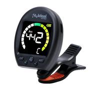 CoudarTitie Tuner for Guitar Professional Tuner Visible Display Accessory for Guitar Bass Violin 360° Rotation PP Material Suitable for, Black