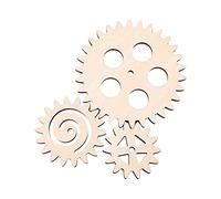 CoudarTitie Wooden Busy Board Material Gifts Early Education Toys Basic Skills Learning Sensory Activity Boards for Kindergarten Vo, Gear